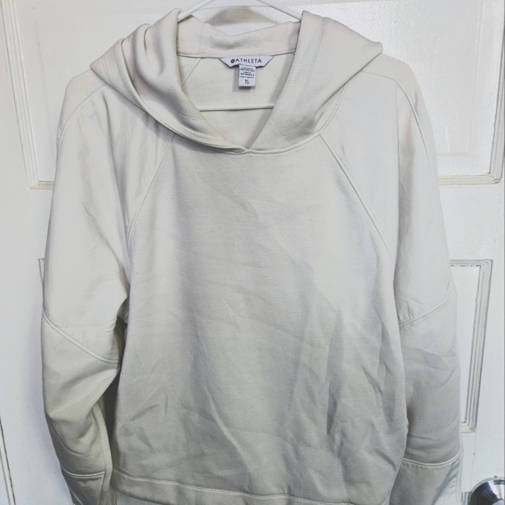 ATHLETA CROPPED HODDIE SIZE XL